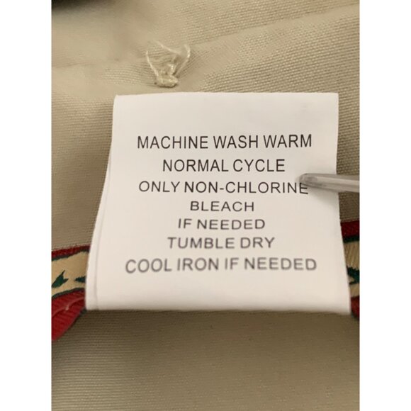 Tudor Court Womens Beige Snap Button Jacket M Lightweight Coat Polyester RA10045 - Picture 4 of 8